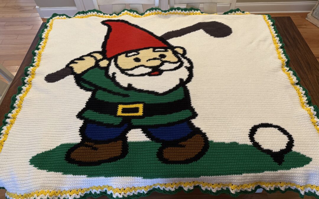 The Golfer Gnome: A Blanket for “Uncle” Tommy